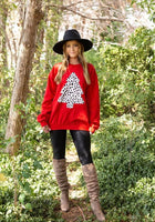 ***PRE-ORDER*** Dalmatian Tree Red Sweatshirt